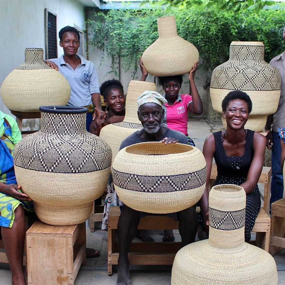 The colourful community of The Baba Tree Basket Company