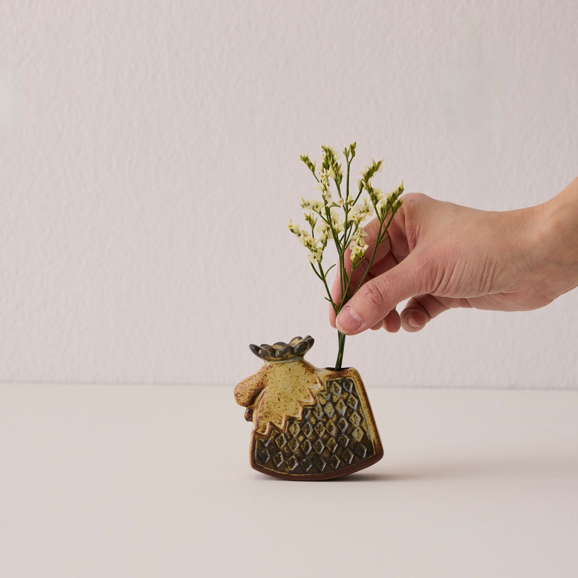 Goodee-Kashiwa Craft-Moose Vase - Color - Natural