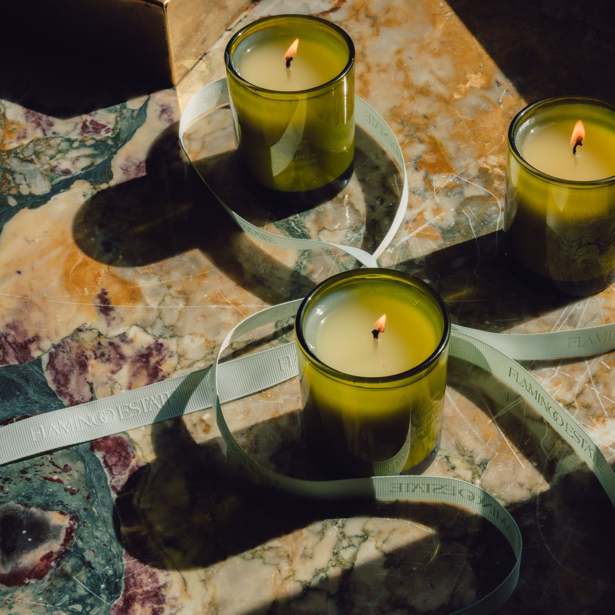 Goodee-Flamingo Estate-Mini Three Candle Set