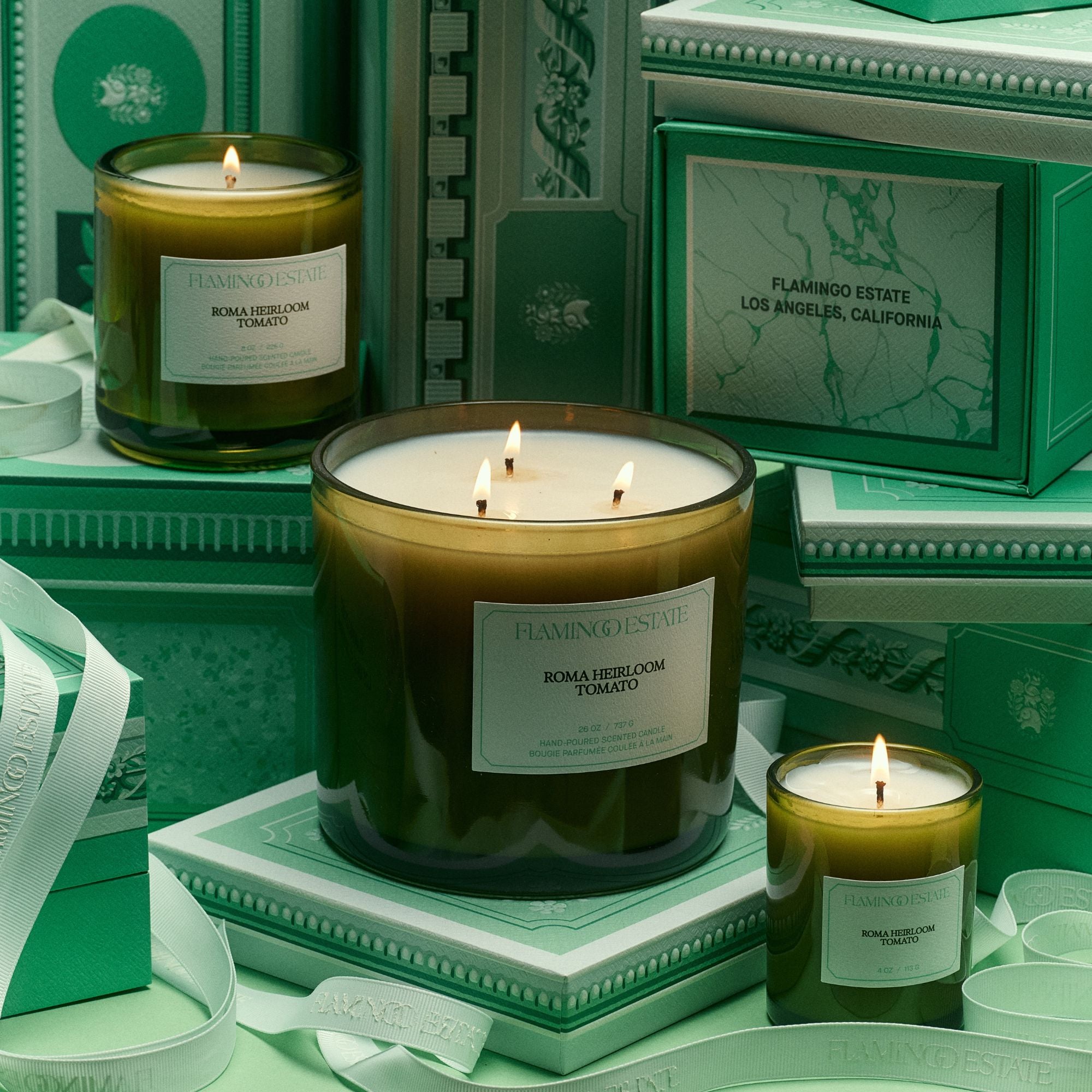 Goodee-Flaminigo Estate-Roma Heirloom Tomato XL Candle