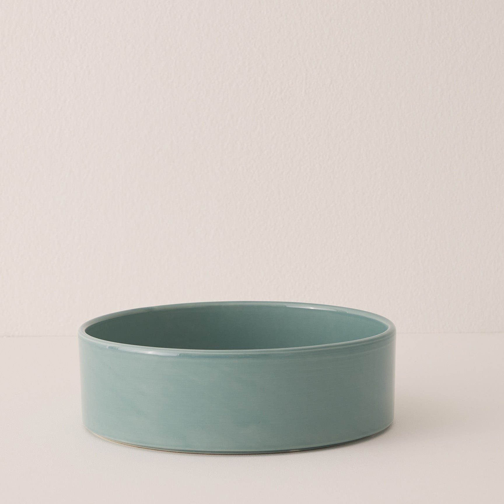 Goodee-Bergs Potter-Hoff Ø18 Saucer - Color - Misty Blue Glazed