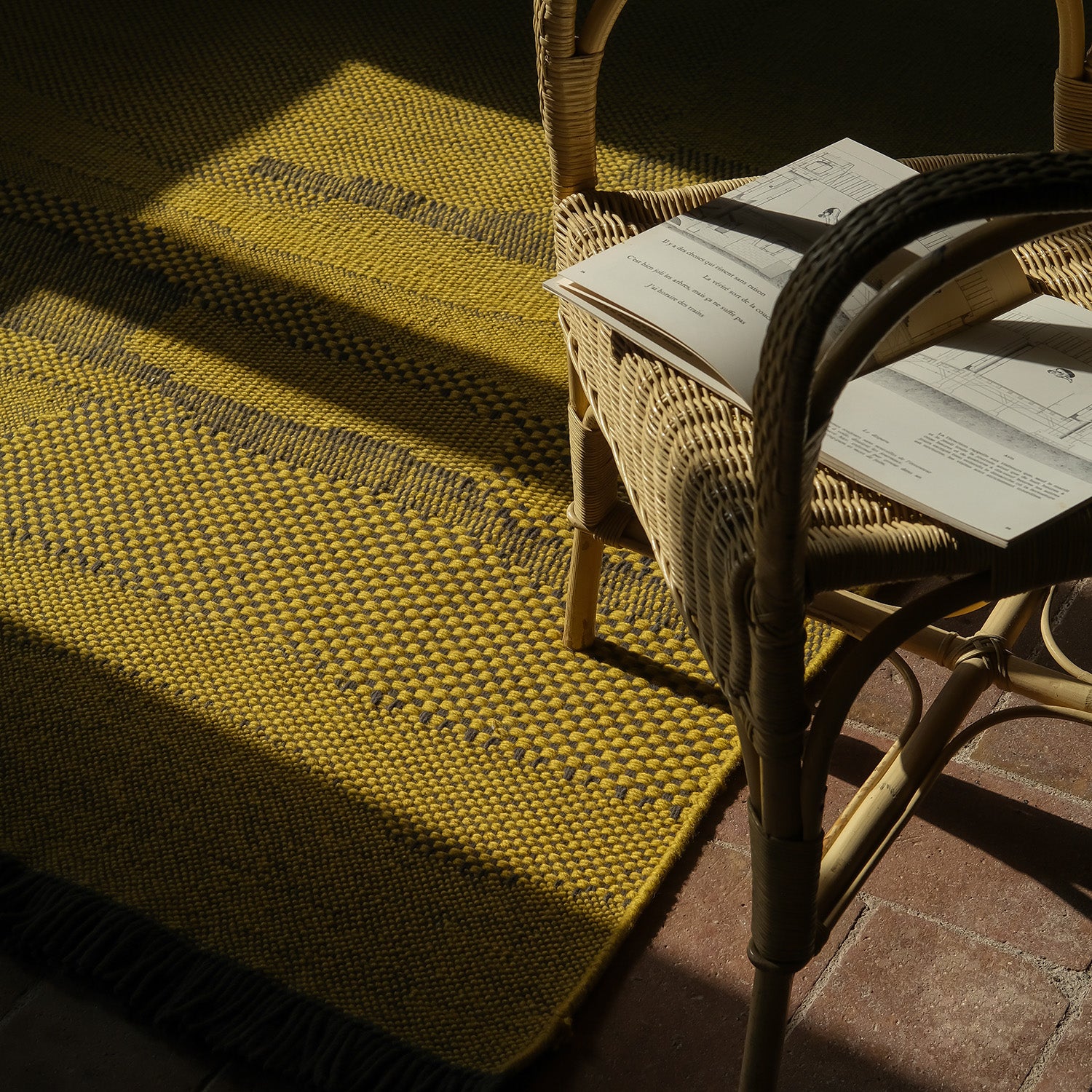 Goodee-Nanimarquina-Wabisabi Rug - Color - Mustard