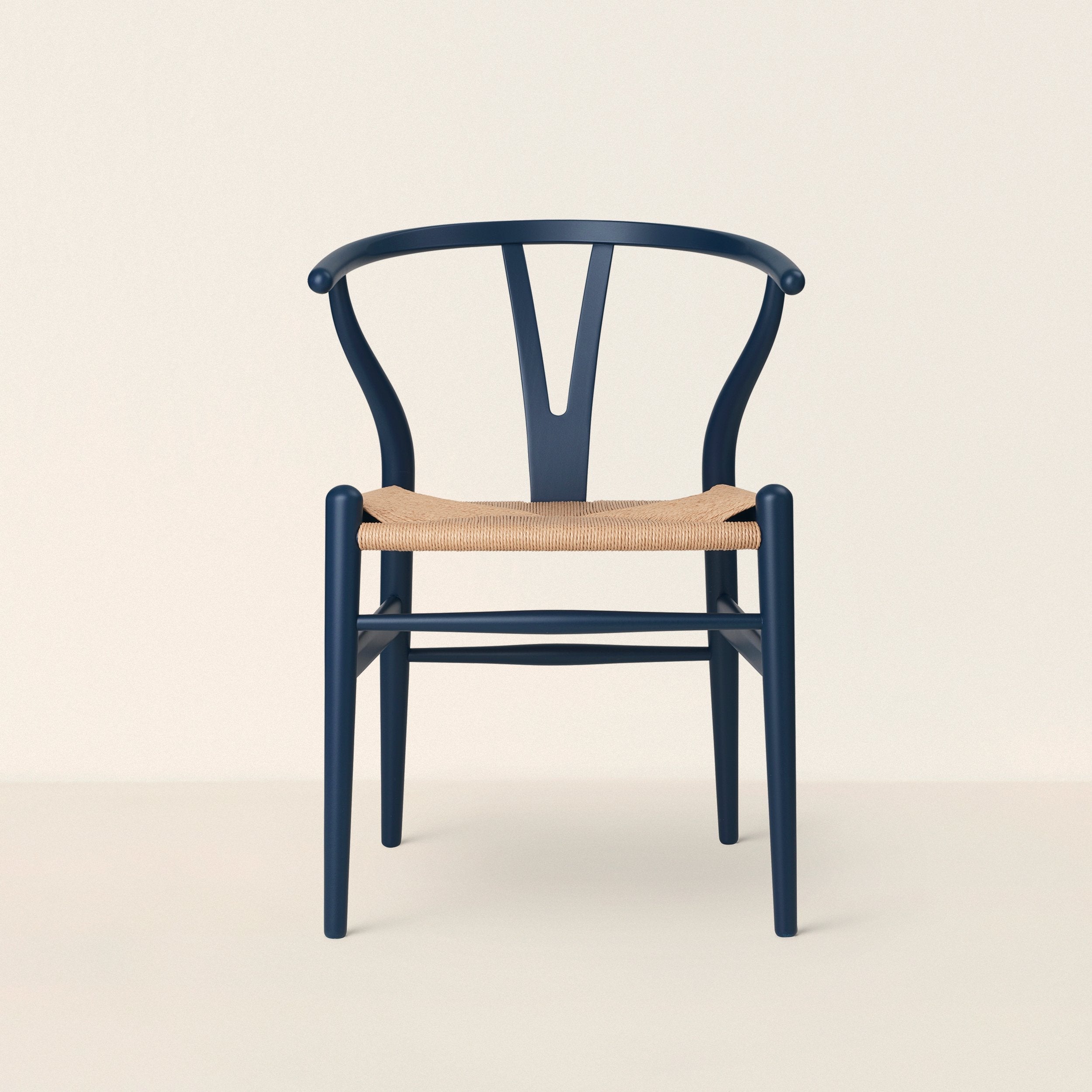Goodee-Carl Hansen & Son CH24 | Wishbone Chair - Color - Beech Blue