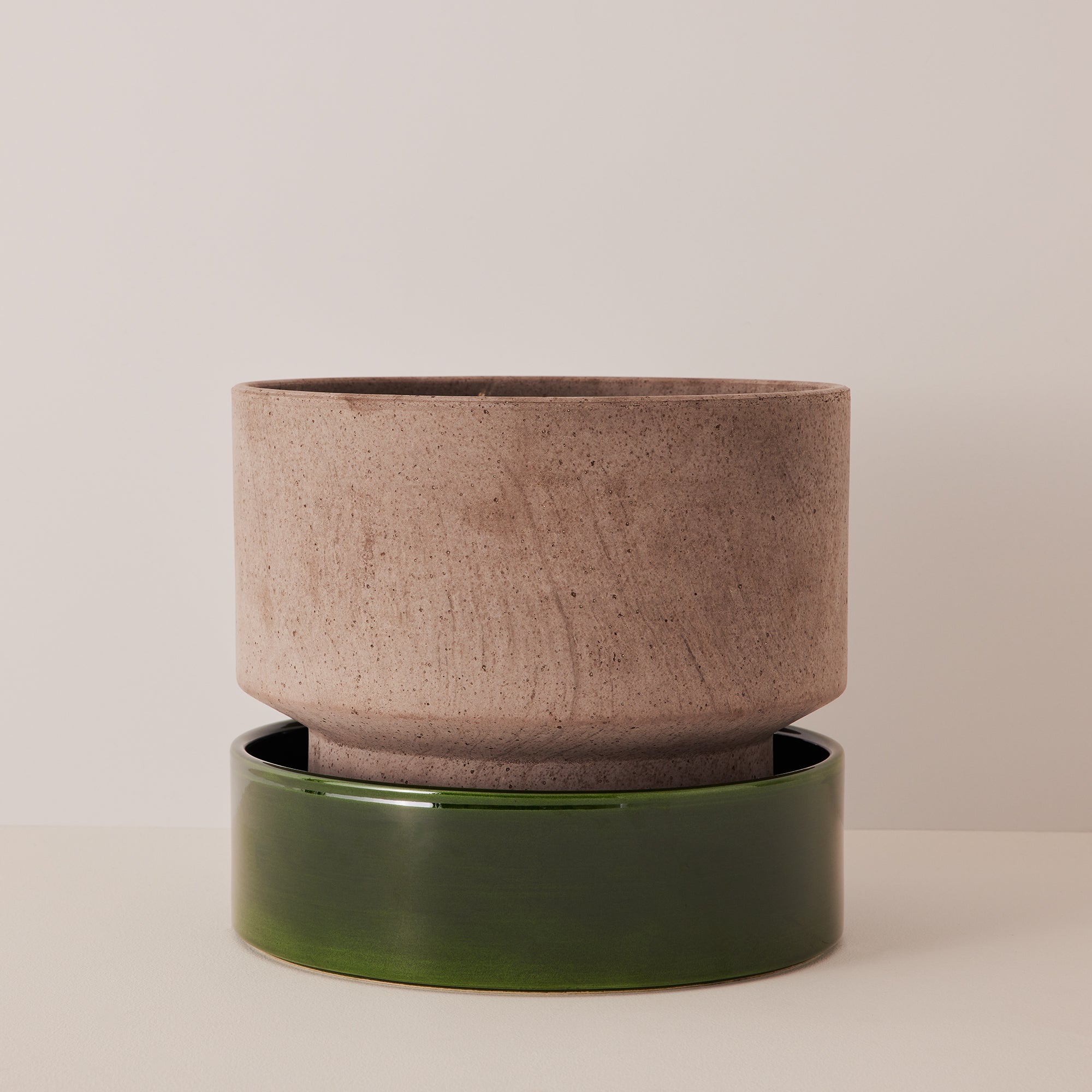 Goodee-Bergs Potter-Hoff Ø30 Planter - Color - Raw Grey