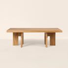 Goodee-Frama-Farmhouse Table - Rectangle - Color - Natural Oak