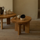 Goodee-Frama-Farmhouse Coffee Table - Pond - Color - Natural Oak