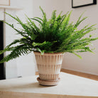 Goodee-Bergs Potter-Pantheon Ø14 Planter & Saucer - Color - Raw Rosa