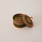 Goodee-Baba Tree-Coasters & Holder - Set of 6 - Exclusive - Color - Ochre Multi