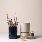 Goodee-Bergs Potter-Hoff Ø14 Planter & Saucer Gift Set
