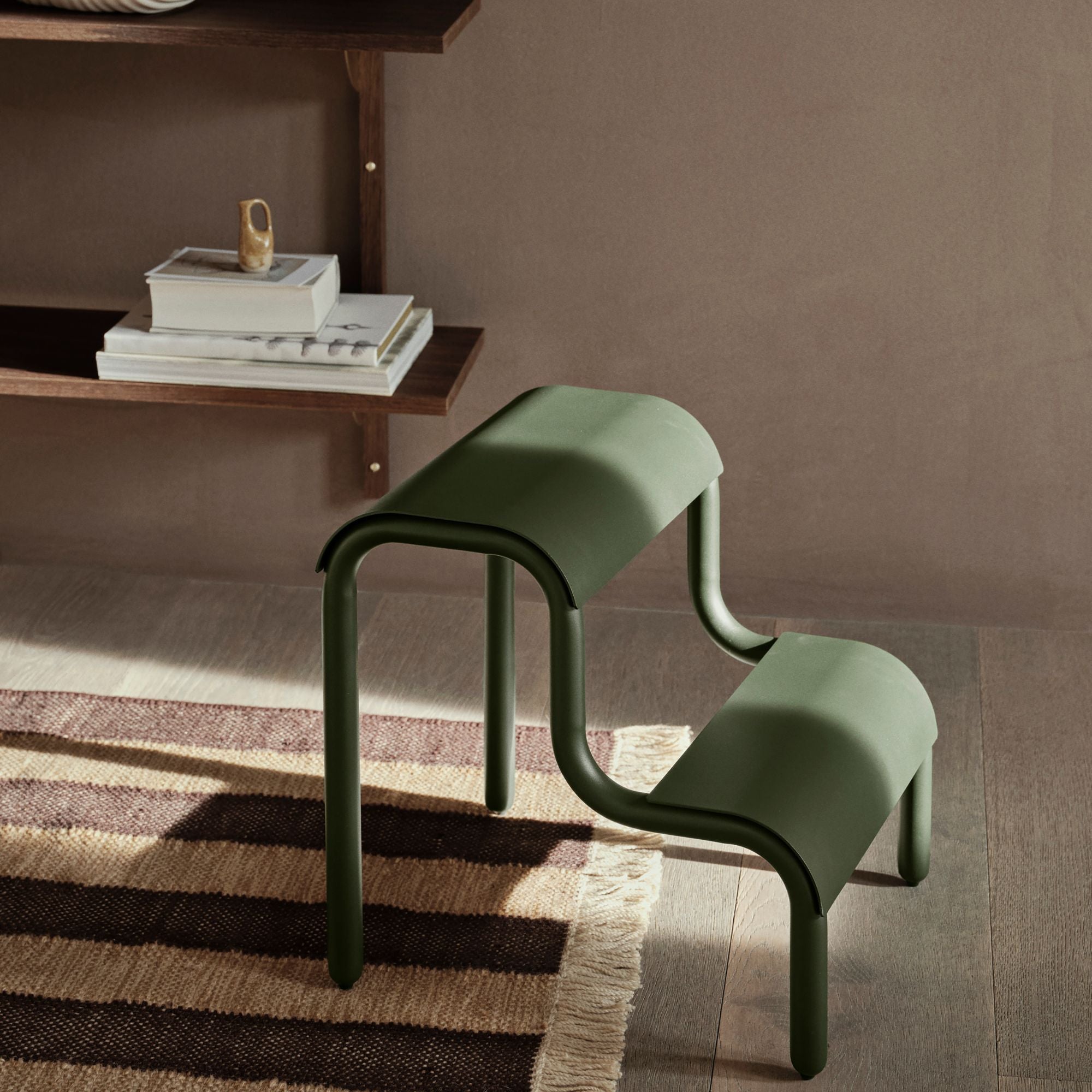 Goodee-ferm Living-Up Step Stool- Color - Forest Green