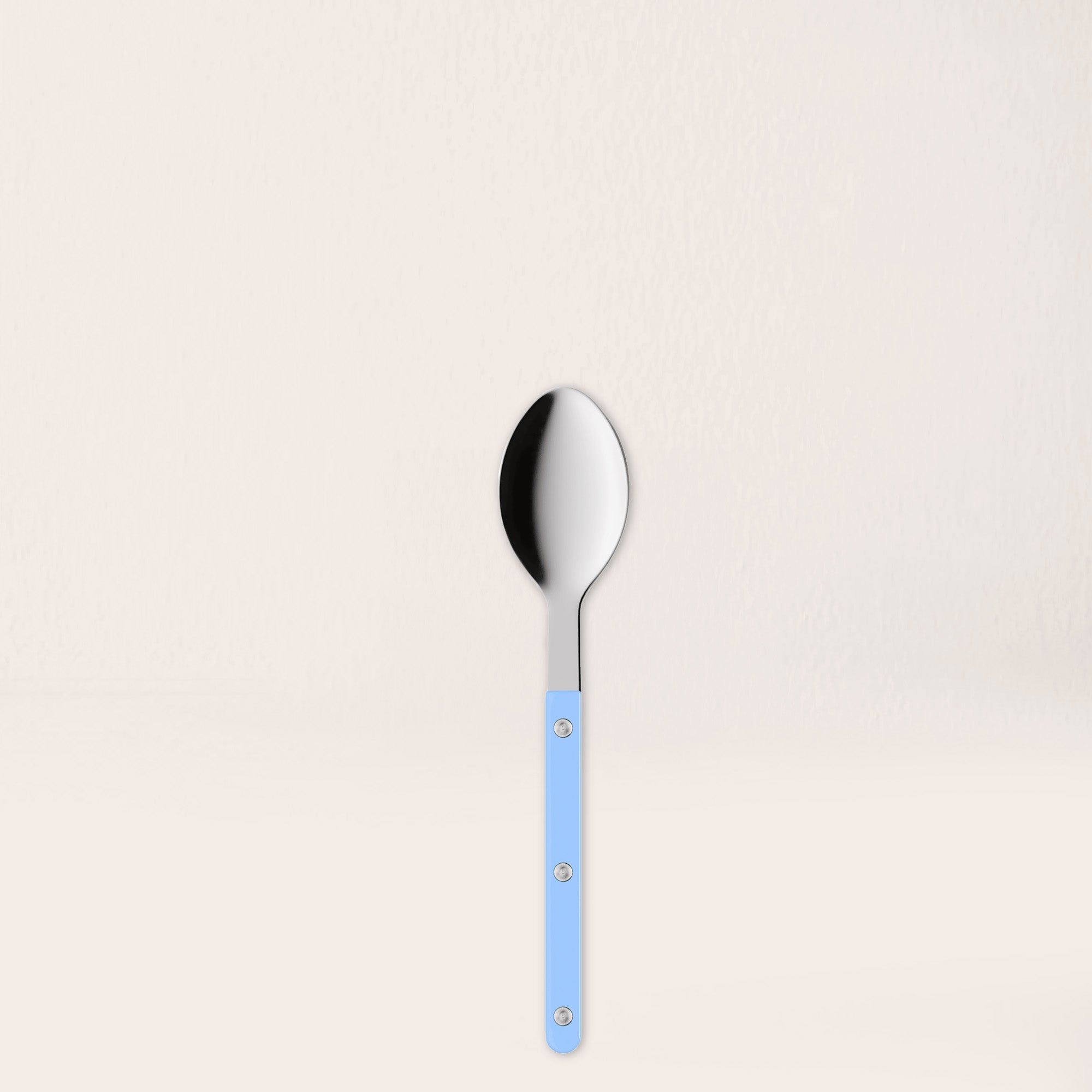 Goodee-Sabre Paris-Bistrot Solid Flatware - Set of 4 - Color - Pastel Blue/Shiny