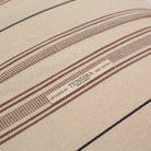 Goodee-Tensira-Cotton Cushion Cover - Color - Chocolate Brown & Black Stripe