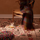 Goodee-Ezcaray-Shetland-Throw - Color - Blueberry Patch
