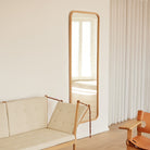Goodee-Fredericia-Silhouette Rectangular Mirror - Color - Oak Light Oiled