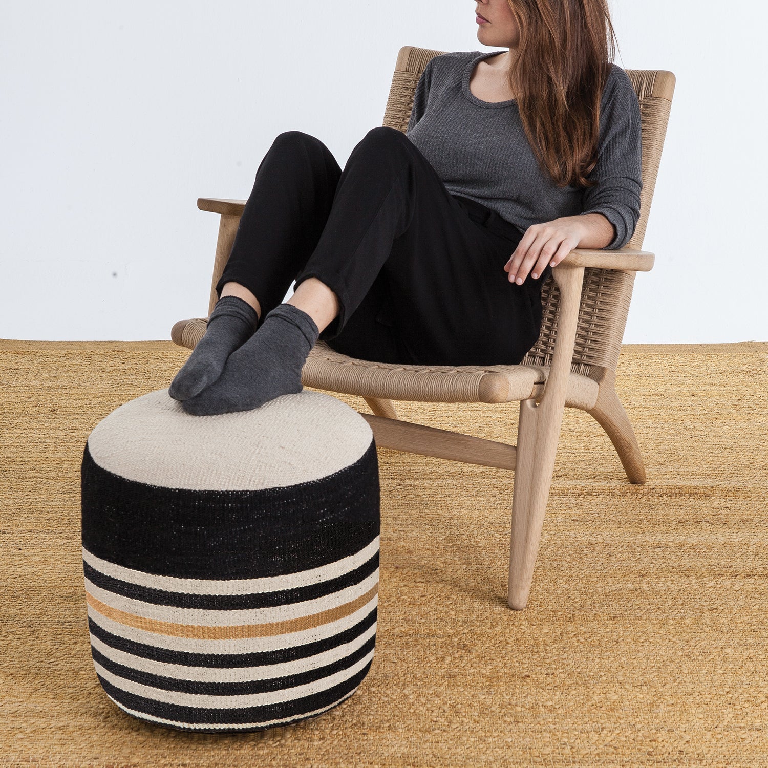 Goodee-Nanimarquina-Kilim Pouf - Color - 2