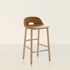 Goodee-Emeco-Alfi Counter Stool Low Back - Color - Sand
