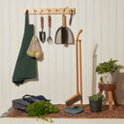 Goodee-Iris Hantverk-Long Handle Dustpan & Brush Set - Color - Blue