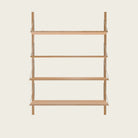 Goodee-Frama-Shelf Library Natural | Single Section - Size - 4 Shelves  