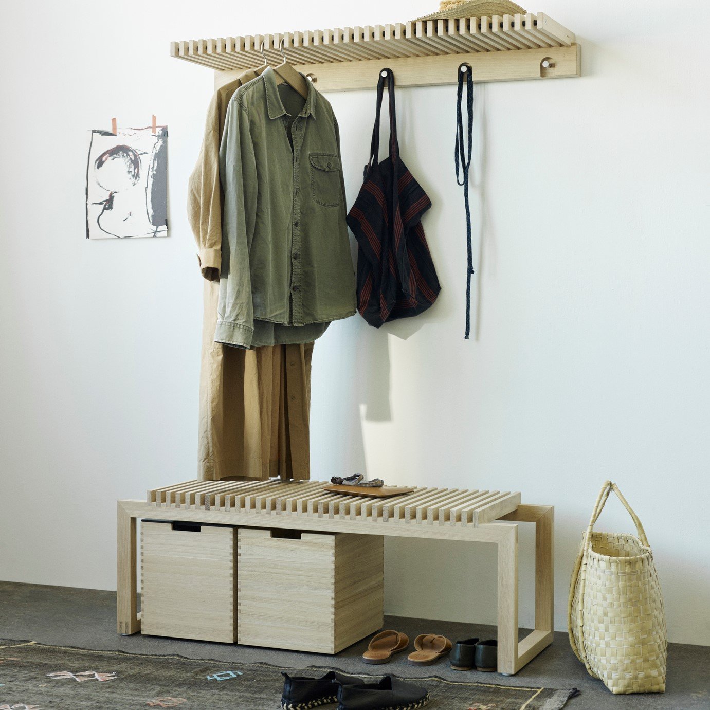 Goodee-Skagerak Cutter Bench - Color - Oak