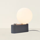 Goodee-Tala Alumina Table Lamp with Sphere IV - Color - Charcoal