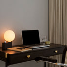 Goodee-Tala Alumina Table Lamp with Sphere IV - Color - Charcoal
