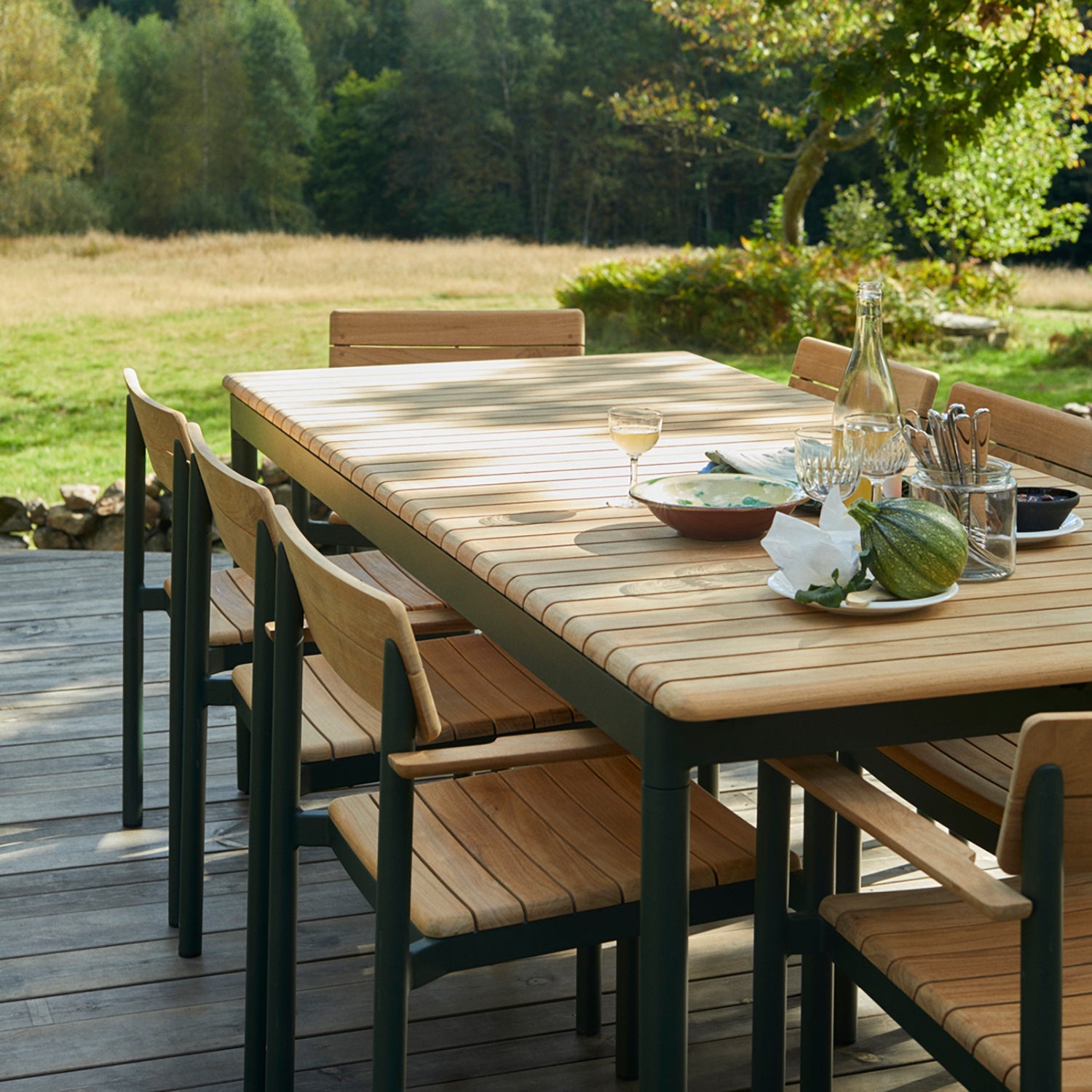 Goodee-Skagerak Pelago Armchair - Color - Hunter Green